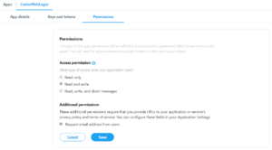 twitter-login-php-app-email-additional-permissions-codexworld