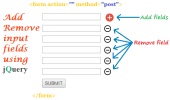 Add Remove Input Fields Dynamically Using JQuery - CodexWorld