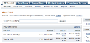paypal-sandbox-account-overview-page-by-codexworld