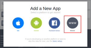 facebook-app-creation-tutorial-select-platform-by-codexworld