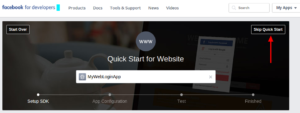 facebook-app-creation-tutorial-skip-quick-start-by-codexworld