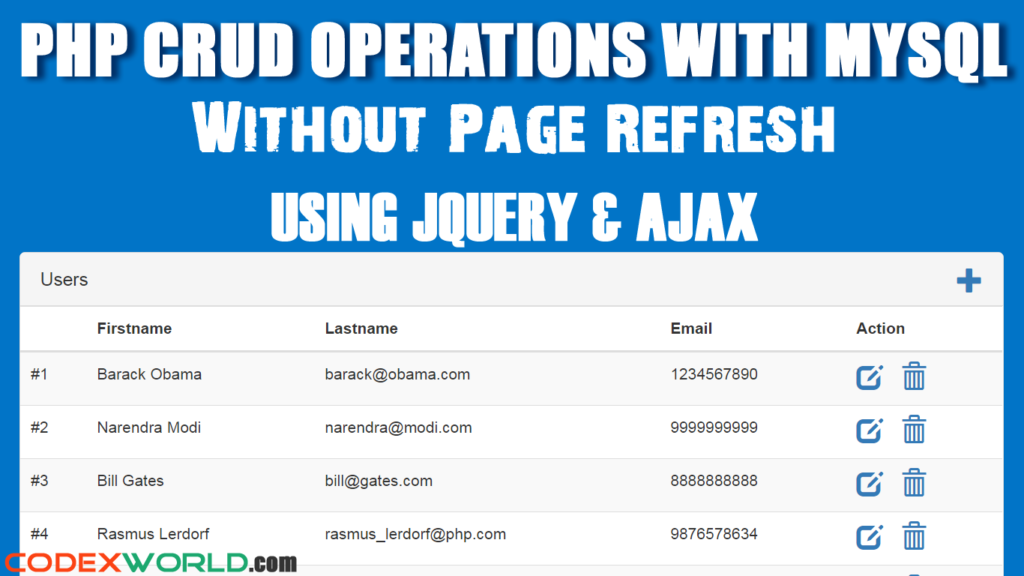 php-crud-operations-without-page-refresh-using-jquery-ajax-and-mysql