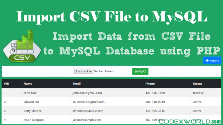 php importar csv a mysql