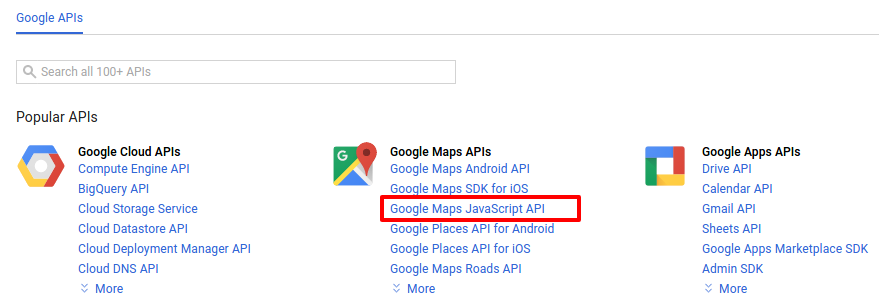 How To Get Google Maps JavaScript API Key - CodexWorld