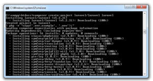 laravel-tutorial-windows-create-project-install-laravel-codexworld