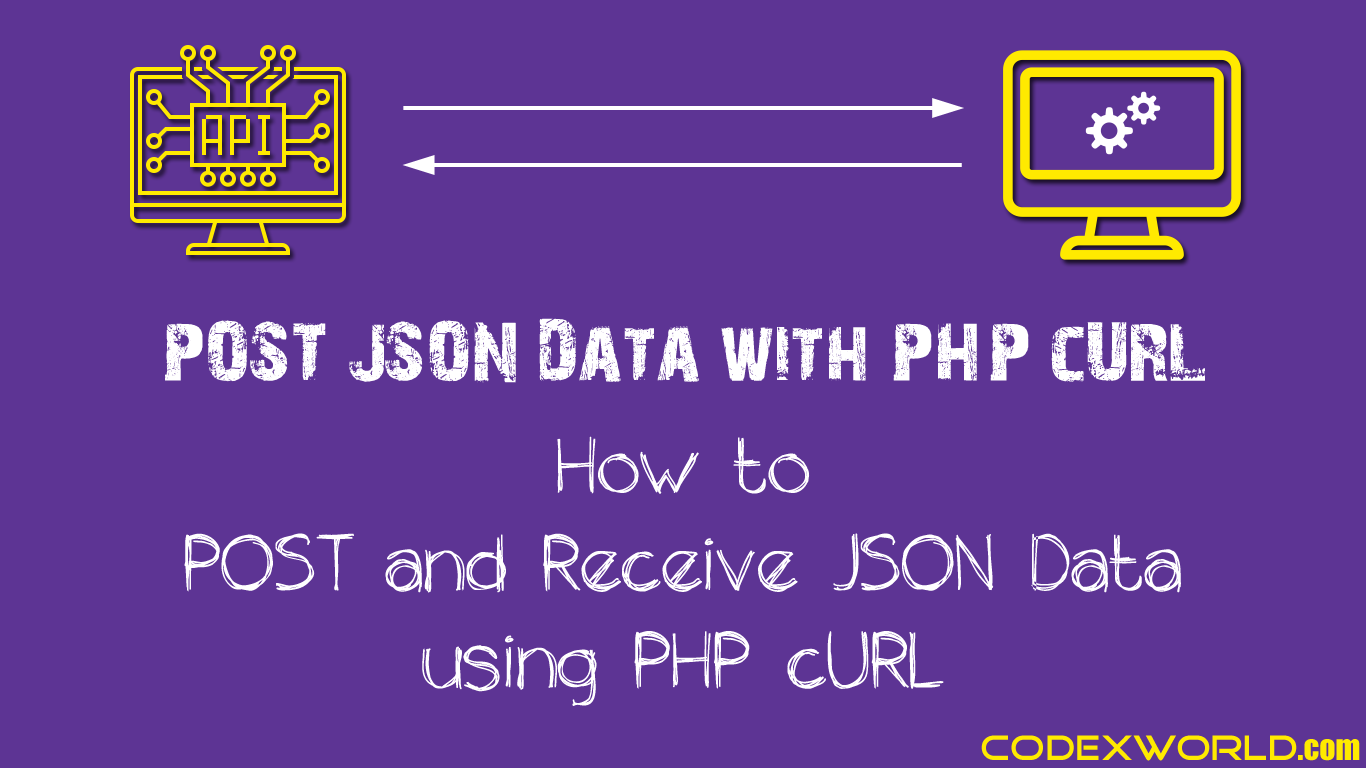 How To POST And Receive JSON Data Using PHP CURL CodexWorld